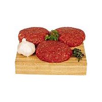 Fresh Ground Beef 85% Lean Beef Patties, 1 pound