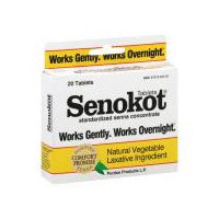 Senokot Laxative - Natural Vegetable Ingredient Tablets, 20 Each
