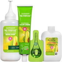 Garnier Nutrisse Chestnut 53 Medium Golden Brown Permanent Haircolor, one application