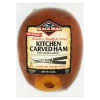 Black Bear Pre-Sliced Kitchen Carved Ham, 3 lbs