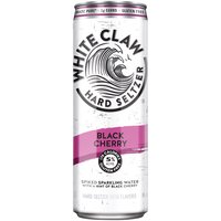 White Claw Spiked Sparkling Water with a Hint of Black Cherry, 12 fl oz