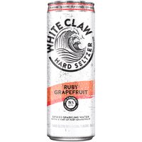 White Claw Spiked Sparkling Water with a Hint of Ruby Grapefr, 12 fl oz