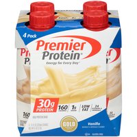 Premier Protein Vanilla High Protein Shake, 11 fl oz, 4 count