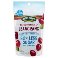 Decas Farms Leancrans Dried Cranberries, 5 oz