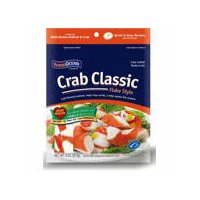 Trans Ocean Crab Classic Imitation Crab, Flake Style, 8 Ounce