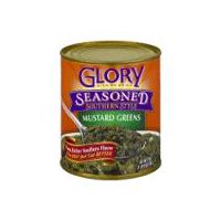 Glory Foods Mustard Greens - Seasoned Southern Style, 27 Ounce