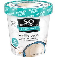 So Delicious Coconut Milk Vanilla Bean Non-Dairy Frozen Dessert, 1 Each