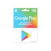 Google Play $50 Gift Cards, 1 Each