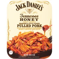Jack Daniel's Tennessee Honey Pulled Pork, Honey Liqueur Seasoned & Fully Cooked, 16 Ounce