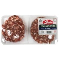 Longhini Italian Sausage Patties, Sweet, 16 oz