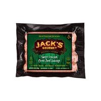 Jack's Gourmet Sausage , Sweet Italian Cured Beef, 12 Ounce