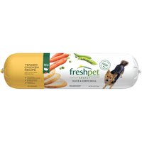 Freshpet Select Slice & Serve Roll Tender Chicken Recipe Dog Food, 6 Pound