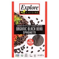 Explore Cuisine Organic Black Bean Spaghetti Pasta, 8 oz, 8 Ounce