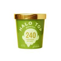 Halo Top Pistachio Light, Ice Cream, 16 Fluid ounce