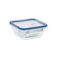 Pyrex Snapware Total Solution 4 Cup with Write & Erase Lid, Glass Food Storage, 1 Each