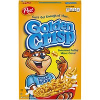 Golden Crisp Sweetened Puff Wheat Cereal, 14.75 oz, 14.75 Ounce