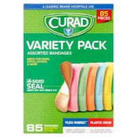 Curad Assorted Bandages Variety Pack, 85 count