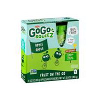 Materne GoGo Squeez Apple Apple Fruit on the Go, 3.2 oz, 4 count