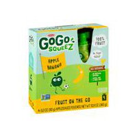 Materne GoGo Squeez Apple Banana Fruit on the Go, 3.2 oz, 4 count, 12.8 Ounce
