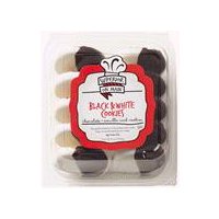 Superior on Main Black & White Iced Cake Cookies, 10 count, 8 oz, 8 Ounce