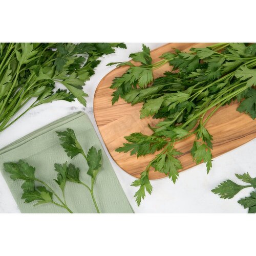 Fresh Organic Italian Parsley, bunch