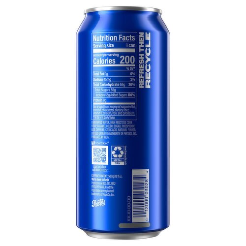 Pepsi Soda, 473 ml