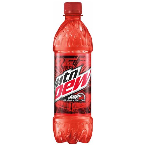 Mtn Dew Code Red Rush Of Cherry Flavor Dew