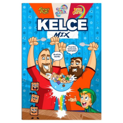General Mills Kelce Mix Reese's Puffs, Cinnamon Toast Crunch General Mills Kelce Mix Reese's Puffs, Cinnamon Toast Crunch