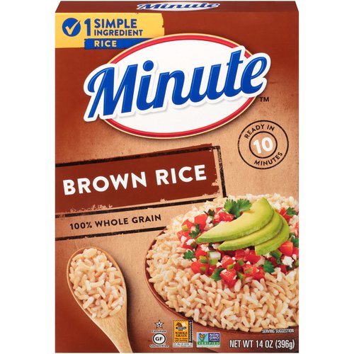 Minute 100% Whole Grain Brown Rice, 14 oz