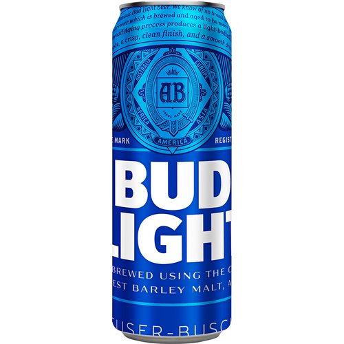 Bud Light Beer - Single Can, 25 fl oz