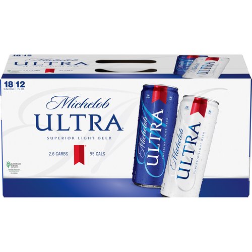 Michelob Ultra Beer, Superior Light, 6 Pack - 6 pack, 12 fl oz bottles