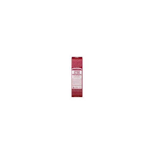 Dr. Bronner's toothpaste contains no synthetic detergent foaming agents or preservatives! Organic ingredients such as coconut oil, coco- Nut flour, cinnamon oil, and menthol crystals help polish teeth, promote oral health, and freshen breath. Our simple yet effective formulation stimulates mouth, teeth, gums and tongue, leaving them fresh and clean. Brush regularly - Breathe deeply—''Health is wealth!''nnA Simple FormulationnHydrated silica and calcium carbonate act as natural, gentle abrasives; Organic glycerin gives our toothpaste body; Organic aloe juice helps soothe gums; baking soda and potassium cocoate (made with organic coconut oil) are superb natural cleansers; organic coconut flour gently polishes teeth; organic essential oils and organic menthol crystals provide refreshing flavor.nnClean & Brush with Ingredients You Trust!n• 70% organic ingredients!n• Flavored with pure organic essential oilsn• No artificial flavors or sweeteners!n• Fluoride-free and SLS-free!n• No synthetic detergents or foaming agents—none!n• Organic aloe helps soothe gumsn• Made with fair trade and organic coconut oil that supports community developmentnnSerendipol: Fair & OrganicnTraditionally used for oral care in India, coconut flour combined with coconut oil a gentle, effective cleanser. Fair trade and organic coconut oil comes from our serendipol project in Sri Lanka. Serendipol positively impacts over 1,500 farmers and staff and funds community-led projects to improve health, education and infrastructure. Serendipol proves that business can be socially responsible and environmentally sustainable.