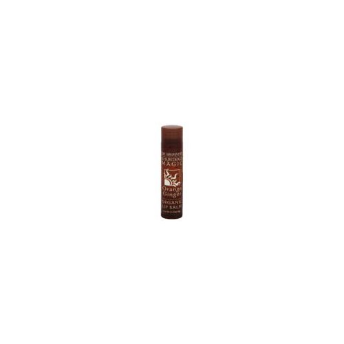 Dr. Bronner's Orange Ginger Organic Lip Balm, 0.15 oz