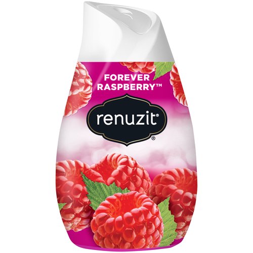 Renuzit Forever Raspberry Gel Air Freshener, 7.0 oz