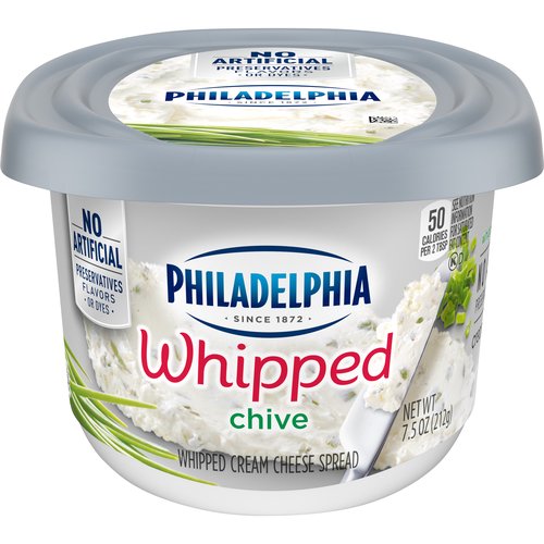 Philadelphia Chive Whipped, Cream Cheese Spread