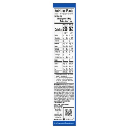 Kraft Mac & Cheese Thick 'n Creamy Macaroni & Cheese Sauce Mix, 7.25 oz