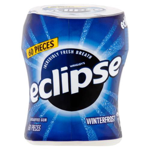 Eclipse Winterfrost Sugar Free Chewing Gum - 60 Ct Bottle 