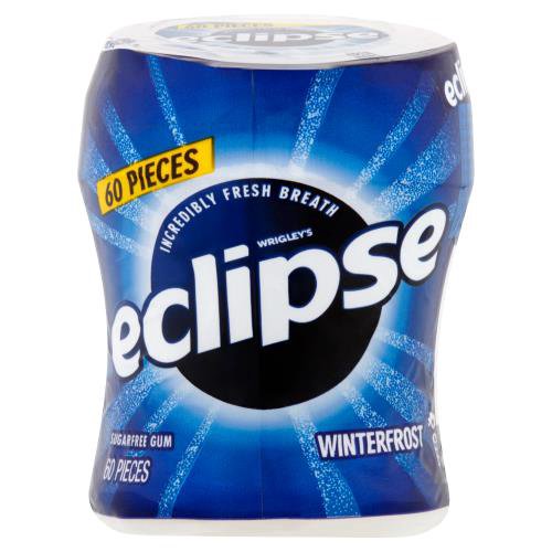 ECLIPSE Winterfrost Sugar Free Chewing Gum Bottle