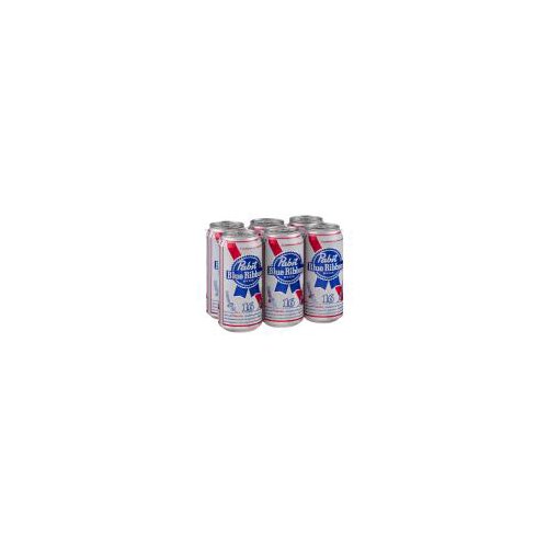 Pabst Blue Ribbon Beer - 6 pack, 16 fl oz