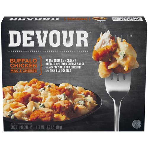 Devour Buffalo Style Chicken Mac & Cheese, 12 oz