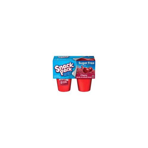 Snack Pack Sugar Free Cherry Juicy Gels, 3.25 oz, 4 count
Low Calorie Juicy Gels™

Adipic Acid and Citric Acid Used for Flavor. Potassium Citrate and Sodium Citrate Added for Proper Thickness.
