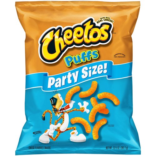 Cheetos Crunchy Cheddar Jalapeno Cheese Puff Chips, 8.5oz Bag