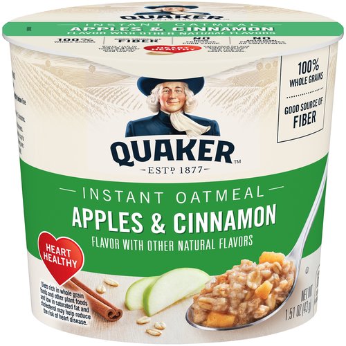 Quaker Oats Instant Oatmeal Cup