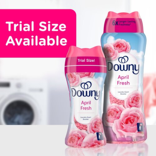 Downy April Fresh In-Wash Laundry Scent Booster Beads, 12.2 oz, laundry scent beads,  Long-lasting  Image 9 of 10