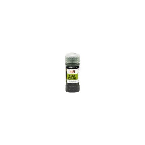 Badia Black Pepper Grinder, 2.25 oz
Badia's Black Pepper Grinder will perfectly ground black pepper and will add a fragrant flavor to your dishes.
Badia Spices manufactures, packages, distributes, a wide array of products for the everyday cooking needs, from spices, herbs, seasoning blends, teas, side dishes, olive oils, and more. Badia is committed to offering the highest quality at the best price.