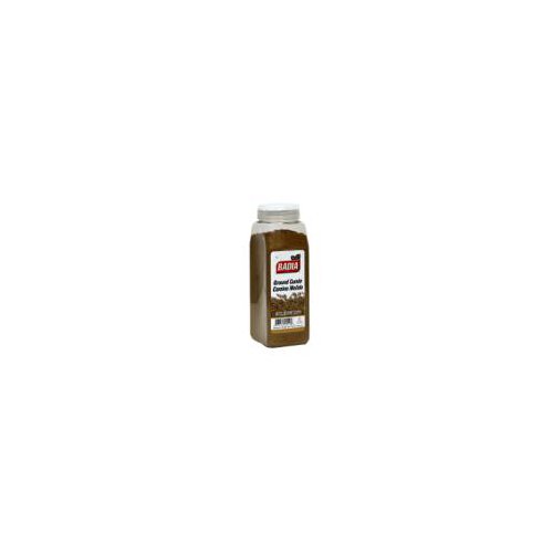 Badia Ground Cumin, 16 oz
Badia Cumin Ground is a versatile and aromatic spice. It is used in many cuisines and in dishes such as chili, curry dishes, and even breads and cheese. The native Mediterranean seasoning is used to enhance the flavor of pickled vegetables, meat and poultry, stews, and some tomato-based sauces. It is traditional in Mexican Cuisine (Chili with Meat) and it is a basic ingredient in Oriental Cuscus, Indian Curry, and bean dishes.
Badia Spices manufactures, packages, distributes, a wide array of products for the everyday cooking needs, from spices, herbs, seasoning blends, teas, side dishes, olive oils, and more. Badia is committed to offering the highest quality at the best price.