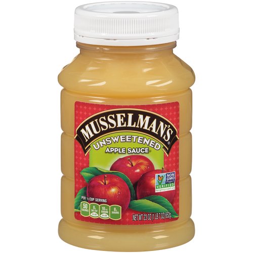 Musselman's Unsweetened Apple Sauce, 23 oz