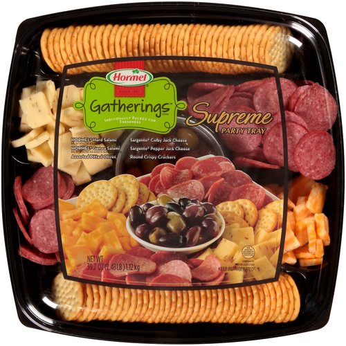 Hormel Gatherings Supreme Party Tray, 39.7 oz