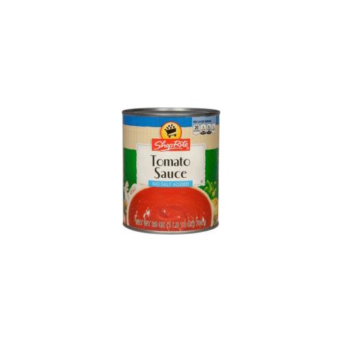 ShopRite No Salt Added Tomato Sauce, 28 oz