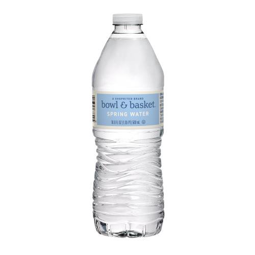 Bowl & Basket Spring Water Bottle, 16.9 fl oz